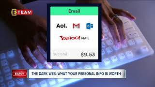 The Dark Web: What your personal info is worth