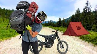 SOLO eBike Camping in the Utah Backcountry // Talaria Sting Bikepacking Adventure