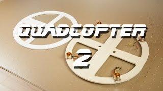 ScratchBuild QuadCopter on the Cheap! - 2. Frame's ready! Motors on...