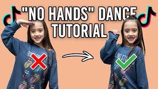 "No Hands" Dance Tutorial with Joah Moore ️