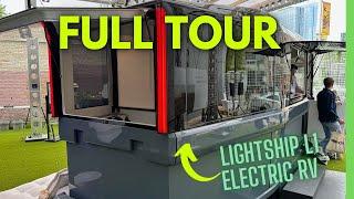 Full tour of the Lightship L1 All Electric RV with 300 miles of Range