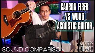 Carbon Fiber vs Wood Acoustic Guitar Comparison