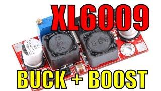 XL6009 SEPIC Buck & Boost Voltage Converter.  Quick Demo