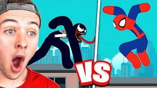 BECKBROS React To VENOM vs SPIDERMAN Fight Animation