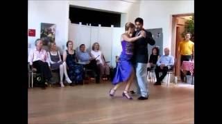 Monica Parra and Jorge Olguin at  Por El Amor del Tango 16 July 2016