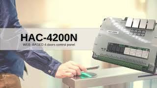 Hundure HAC-4200N Web-based Access Control Panel