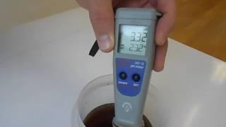 Adwa AD12 pH measurement and Temperature measurement