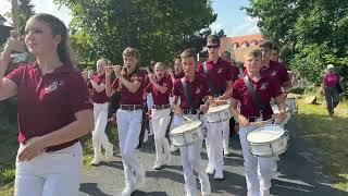 Forstfest Kamenz 2024 - Sportlerumzug mit Spielmannszug Kleinröhrsdorf