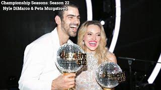 Championship Seasons: Season 22 Nyle DiMarco & Peta Murgatroyd