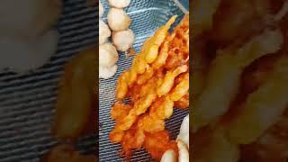 ASMR Most affordable yummy street food in the Philippines! Kikiam! #shorts #satisfying #asmr