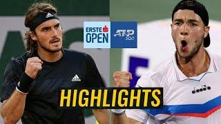 Stefanos Tsitsipas vs Jan Lennard Struff Highlights ERSTE BANK OPEN VIENNA 2020