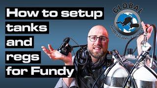 GUE Fundamentals Equipment - How to setup tanks and regulators?