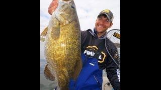 9 lb Smallmouth Bass largest smallmouth captured on video