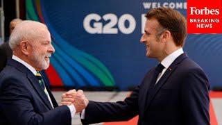 Emmanuel Macron, Narendra Modi, Justin Trudeau And More World Leaders Arrive At G20 Summit In Brazil