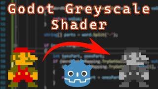 How to Make a Simple Greyscale Shader in Godot