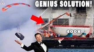 Musk's SpaceX Genius NEW Solution For Falcon Heavy Recovery Humiliated NASA!