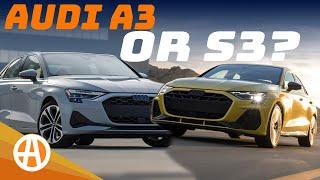 2025 Audi A3 vs 2025 Audi S3 – Worth the Extra $10k?