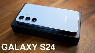 Samsung Galaxy S24 Sapphire Blue Unboxing