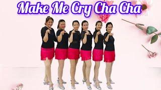 《Make Me Cry Cha Cha》Demo by CarmenDanceStudio#舞之梦舞蹈苑#流行舞蹈 #广场舞#网红 #CarmenDanceStudio#linedance