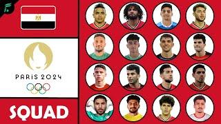 EGYPT  MEN'S SQUAD for Olympic Football Tournaments Paris 2024 | FAN Football Squad #olympics