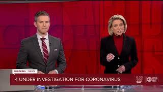 4 under investigation for coronavirus in Florida