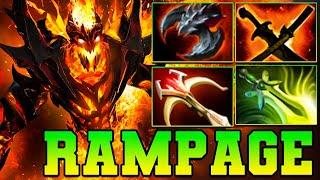 Rampage + 25 Kills Shadow Fiend Dota 2 ! SF Dota 2 Carry Meta Best Pro Gameplay Build Guide 7.37