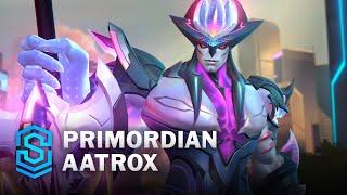 Primordian Aatrox Wild Rift Skin Spotlight