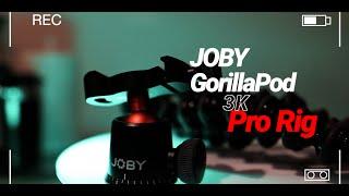 JOBY GORILLAPOD 3K PRO RIG KIT | JOBY BEAMO LED