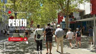 Perth Australia | Christmas city walking tour | 4K 60fps