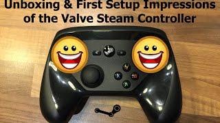 Steam Controller: Unboxing & First Setup Impressions