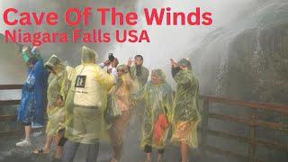 Niagara Falls,  Cave of the wind tour 2023 first time experience 4k video