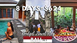 Bali On a Budget | Bali Temples, Bali Waterfalls | Bali Affordable Travel Vlog | Ubud + More!