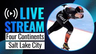 LIVE | Four Continents session | Salt Lake City 2024 | #SpeedSkating