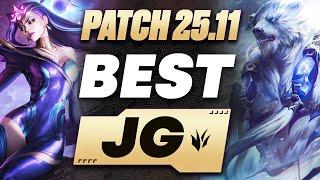 The BEST Junglers For All Ranks On Patch 25.11! | Season 15 Tier List League of Legends