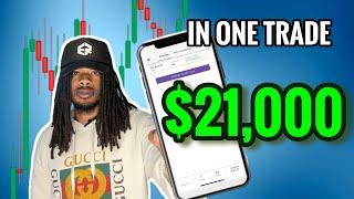 How I Made $21,000 In One Day Trading Gold | Trade Breakdown (Futures)