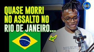 QUASE MORRI NO RIO DE JANEIRO  Aurélio do Rosário Jr. (Moçambique) | Cortes Podcast Mz