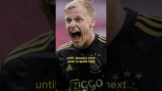 The career crisis of Donny van de Beek at Manchester United. #shorts #footballnewstoday #football