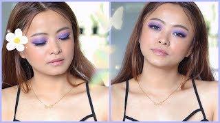 LILAC  MAKEUP LOOK ON HOODED EYES ll BEGINNER FRIENDLY ll PRERNA THULUNG