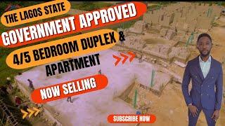 Government Approved Building construction for 4/5 fully &semi detach duplex with apartment, lekki