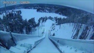 Ski jump training