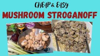 CRANKS MUSHROOM STROGANOFF - CHEAP & EASY