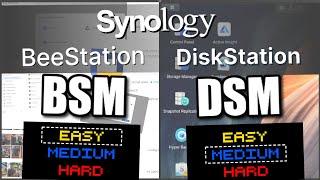 Synology BeeStation vs Diskstation NAS (BSM vs DSM)