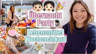 Kinder Übernachtungsparty  Einkaufen im Supermarkt & Food Haul | Mama Vlog | Mamiseelen