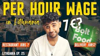 PER HOUR WAGES | SALARIES IN LITHUANIA | SALMAN BROHI | LITHUANIA EP.25