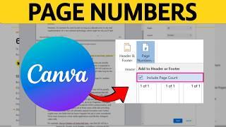 How to Add Page Numbers in Canva (Easy Tutorial)