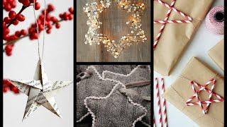 DIY Star Decorations - Christmas Decorating Ideas