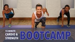 15-Minute Bootcamp Workout | Class FitSugar