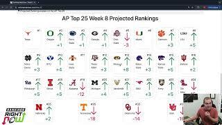 College Football Week 7 Recap And Final AP Poll Predictions for Week 8