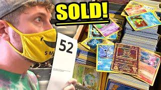 I WON A BOX OF VINTAGE POKEMON CARDS AT A LOCAL AUCTION! You Won't Believe What I Paid [unboxing]