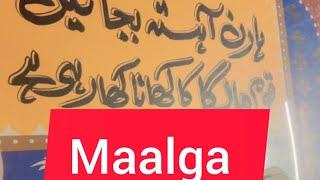 Maalga restaurant Lahore / dasi khanay / one of.the best restaurants/